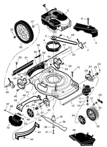 Part Location Diagram of 26403 Murray Screw